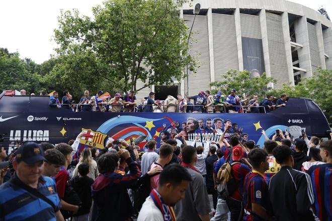 La Rúa del Barça, en imágenes: Lo que no se ha visto por TV