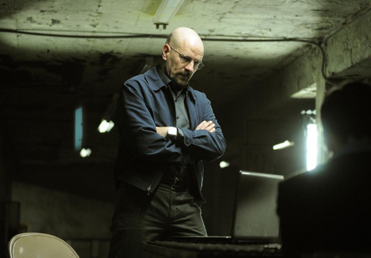 Bryan Cranston, en una escena de ’Breaking bad’. Bryan Cranston, en una escena de ’Breaking bad’.