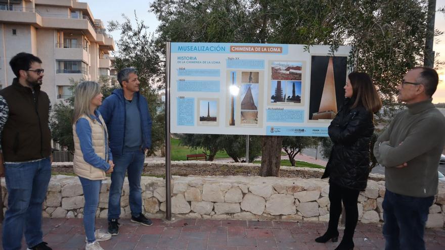 La Chimenea de La Loma de Águilas recupera su esplendor tras la rehabilitación