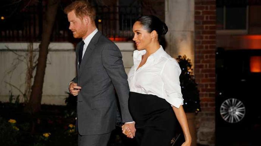 El príncipe Harry y Meghan Markle.