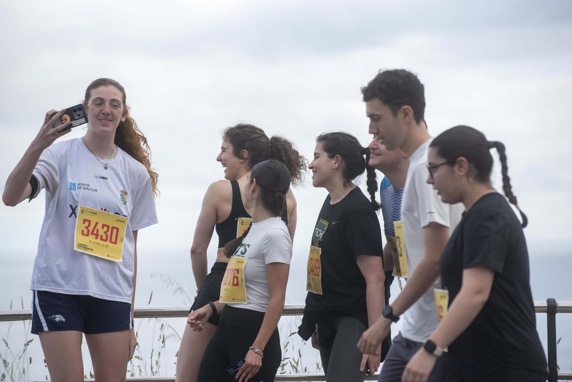 Pablo Bocelo y Vanessa Hervada ganan la carrera popular de Os Rosales