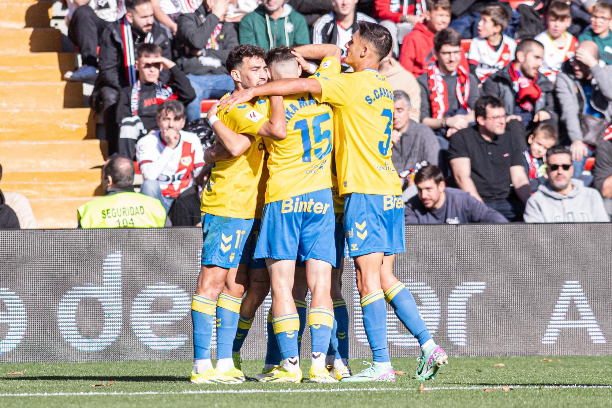 Partido entre el Rayo Vallecano y la UD Las Palmas