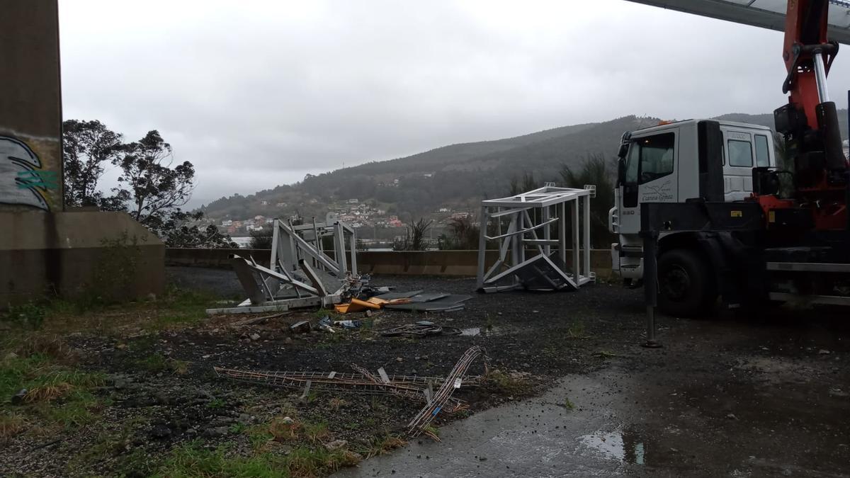 Gaetan azota Vigo con rachas de viento de más de 100 km/h