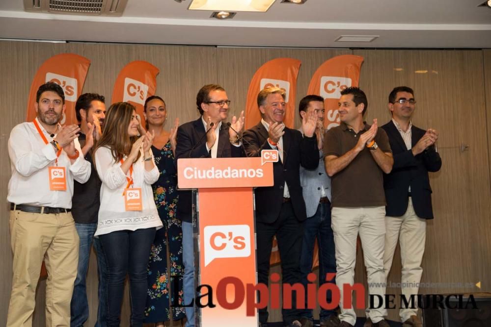 Noche electoral en Ciudadanos