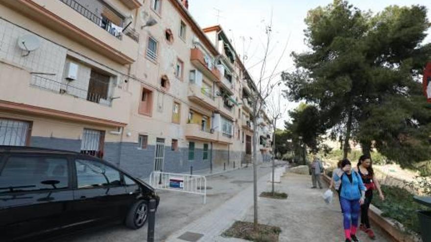 El estado en el que se encuentra la calle Mohamed Al-Shafra.