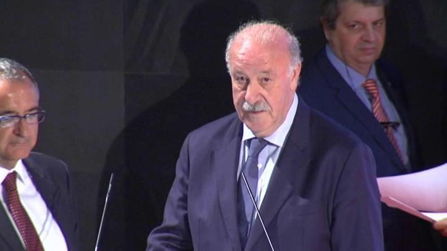 Del Bosque, "moderadamente optimista" de cara al Mundial