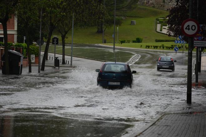 GALERÍA | Imágenes de las consecuencias de la tormenta en Zamora