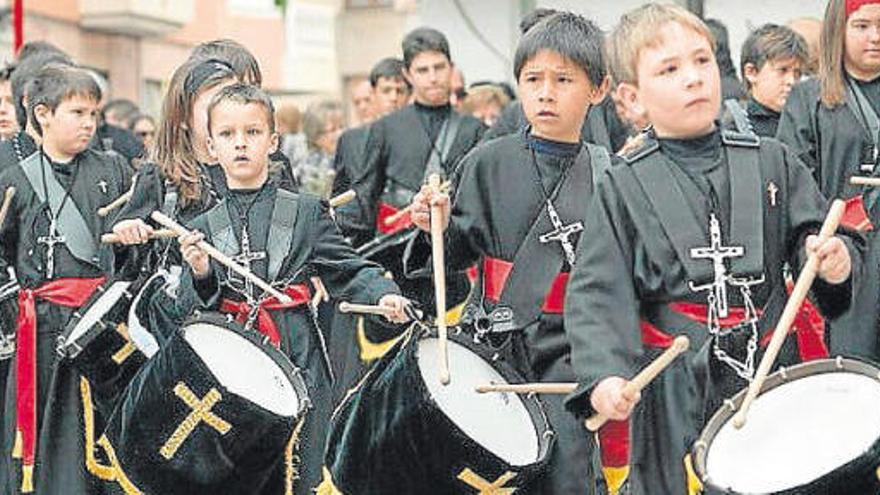 Buena cantera de tambores en Monóvar