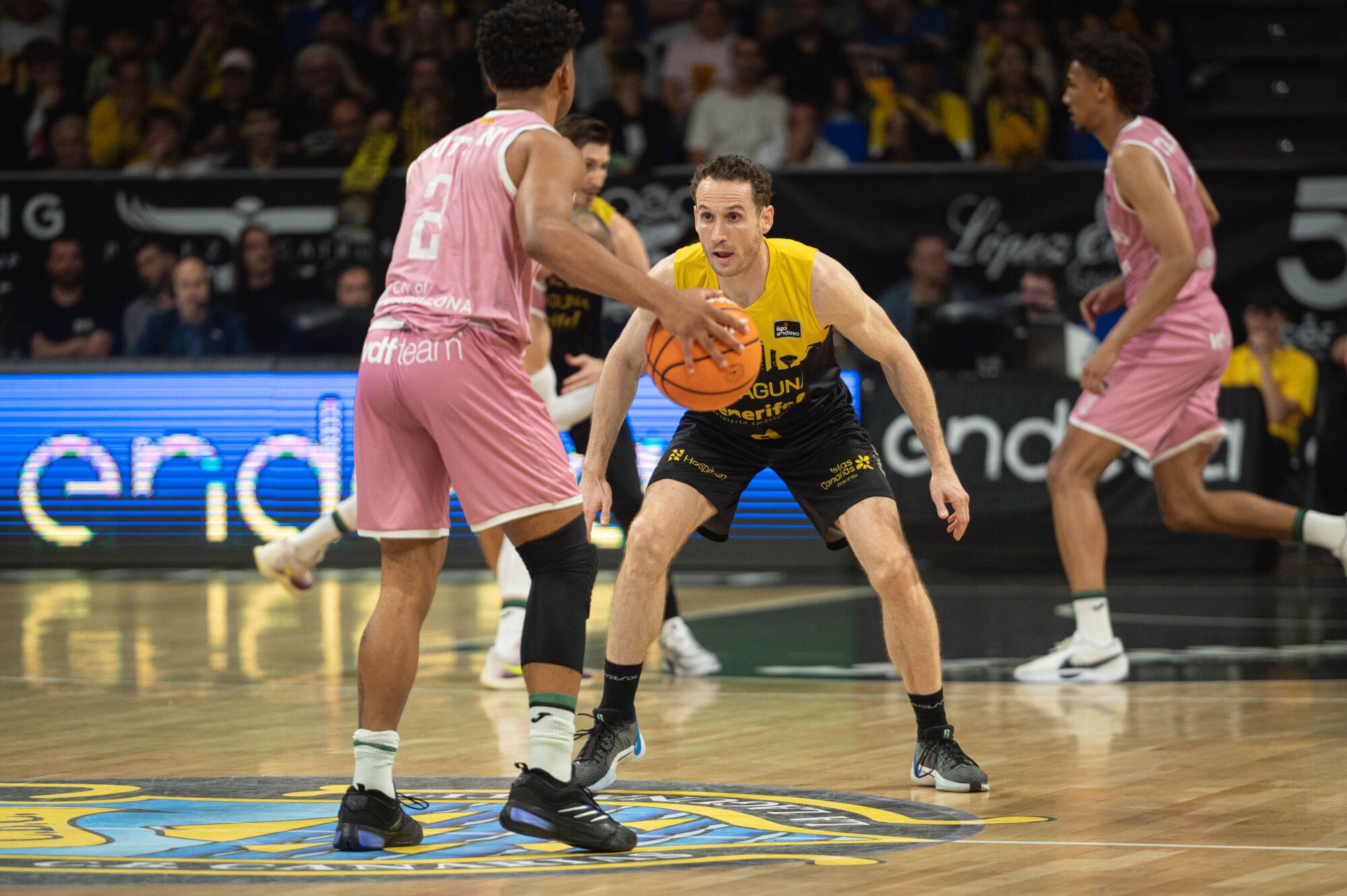 Partido La Laguna Tenerife CB Canarias - Joventut Badalona Inicio de playoff de Liga Endesa Quedarse hasta el fina porque en caso de derrota podría ser el último partido en casa esta temporada  | 02/06/2025 | Fotógrafo: Rafael Arturo Jiménez Rivero