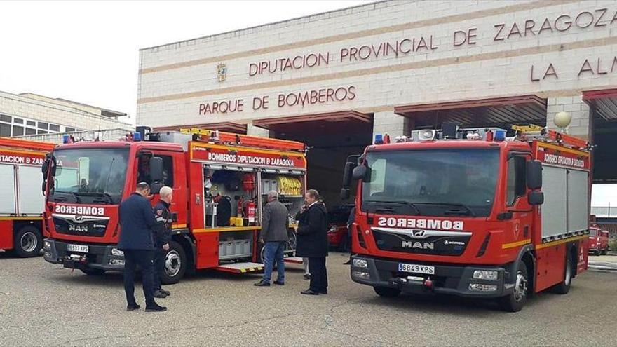 La DPZ incorpora tres camiones de bomberos