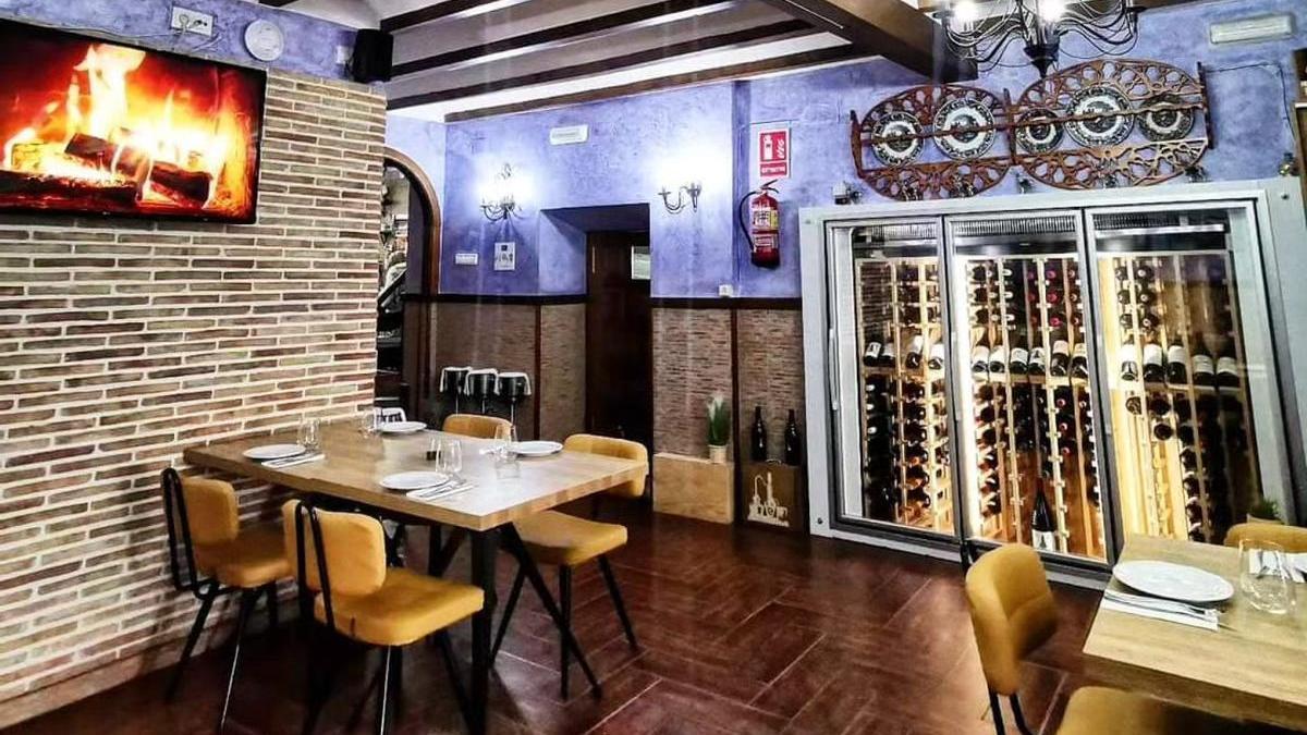 Interior del restaurante El Sol de Cehegín, uno de los reconocidos en la Guía Repsol.