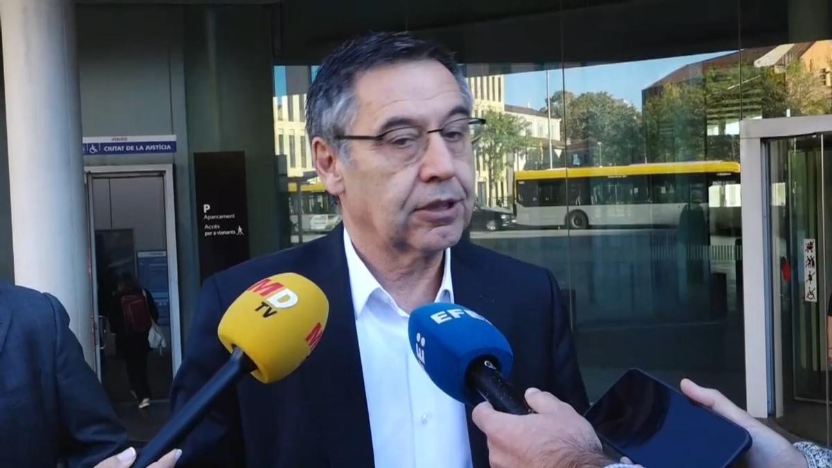Bartomeu defiende que el Barça desconocía las actividades de Nicetream