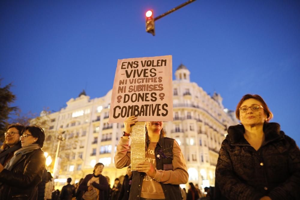 Manifestación del Día de la Mujer en València