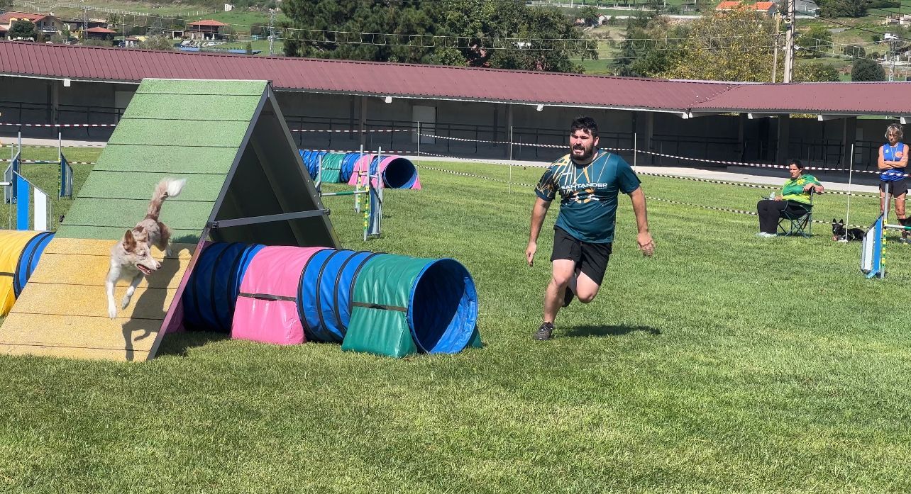 La prueba de la Liga Norte de Agility celebrada en Llanera, en imágenes