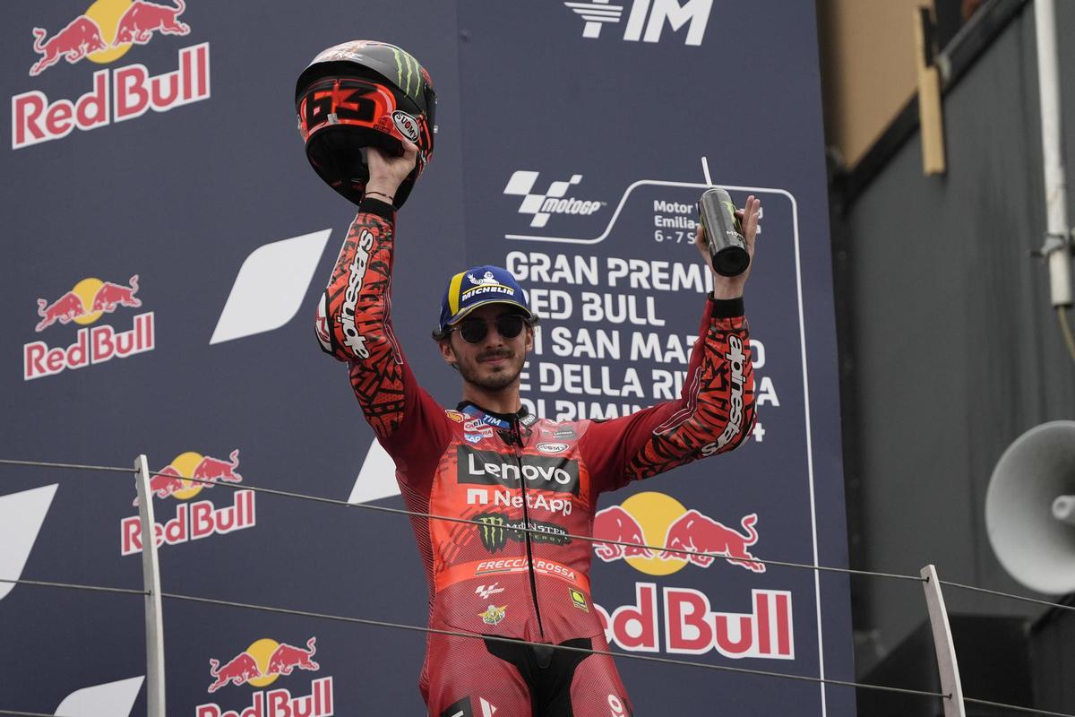 La carrera del GP de San Marino de MotoGP.