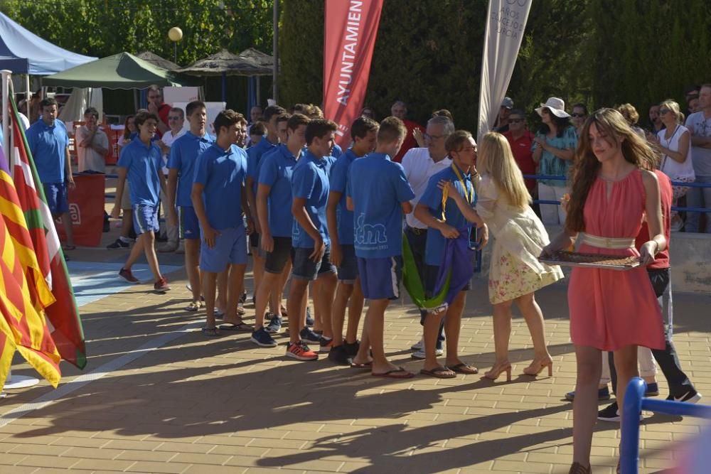 Campeonato de España Cadete de waterpolo en Murcia Parque: Barcelona-Barceloneta