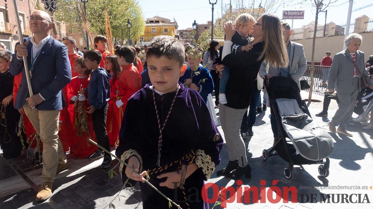 Procesión de Domingo de Ramos en Caravaca