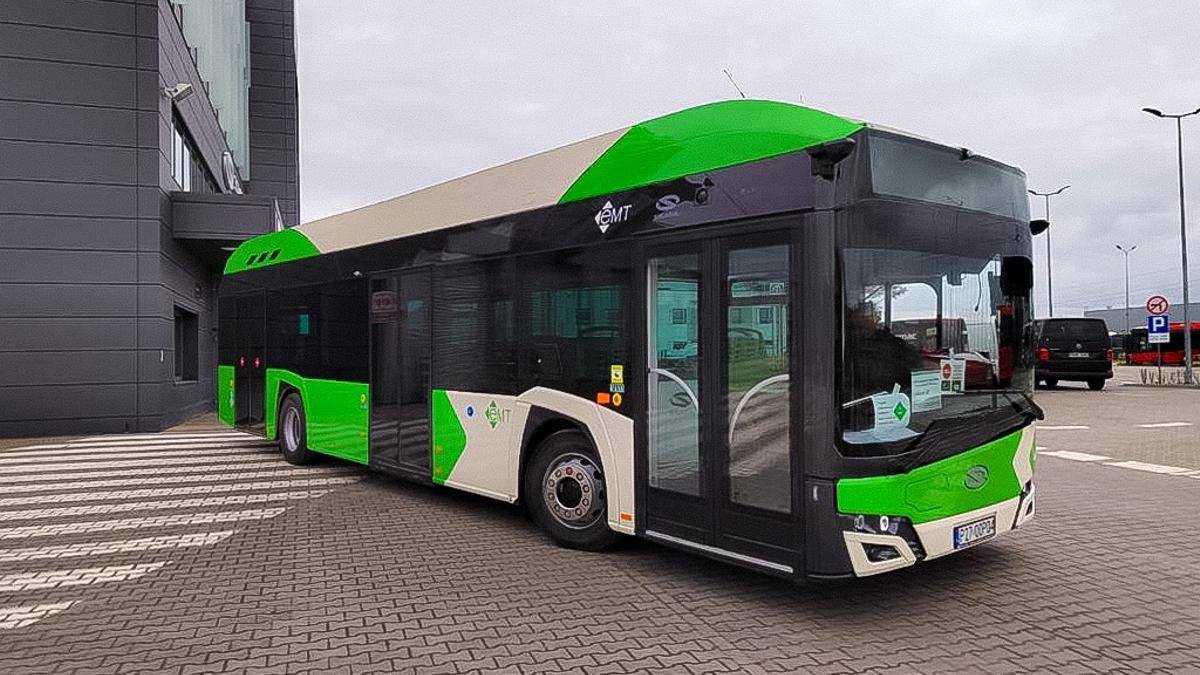 Prototipo del primer bus de hidrógeno que circulará por las calles de Palma en unas semanas.