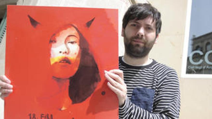 Conrad Roset mostra el cartell de la 18a Mediterrània.