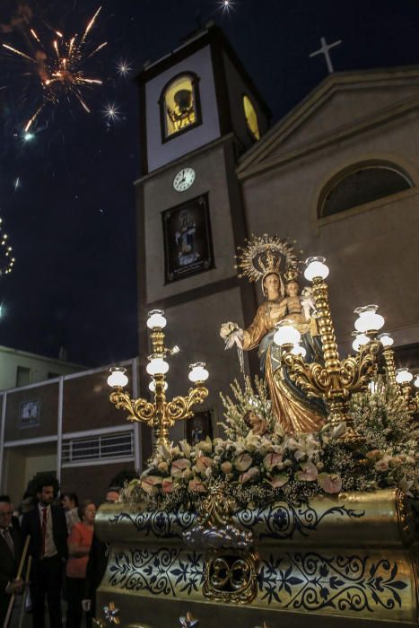 Procesión de la Virgen del Rosario en Rojales