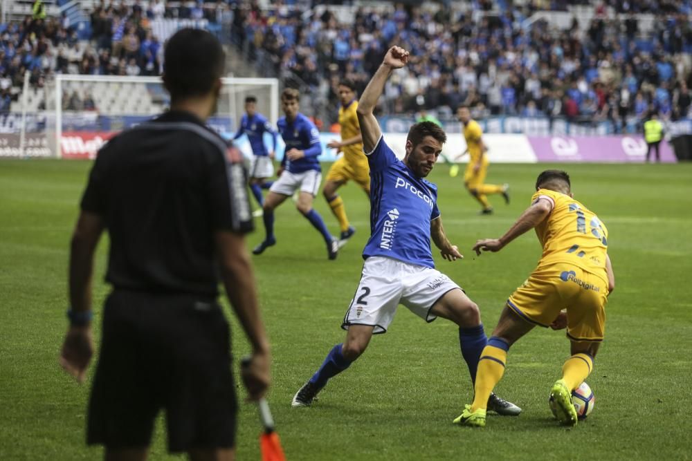 El partido entre el Real Oviedo y el Alcorcón, en imágenes