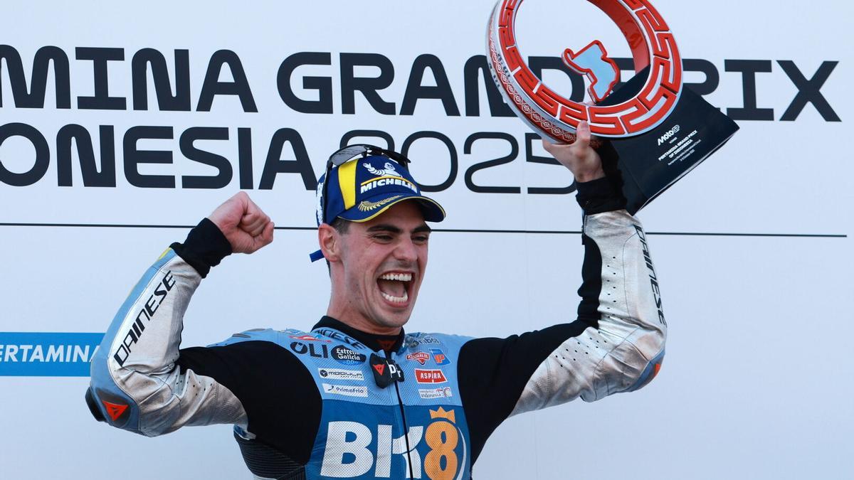 Fermín Aldeguer se doctora ‘cum laude’ en MotoGP