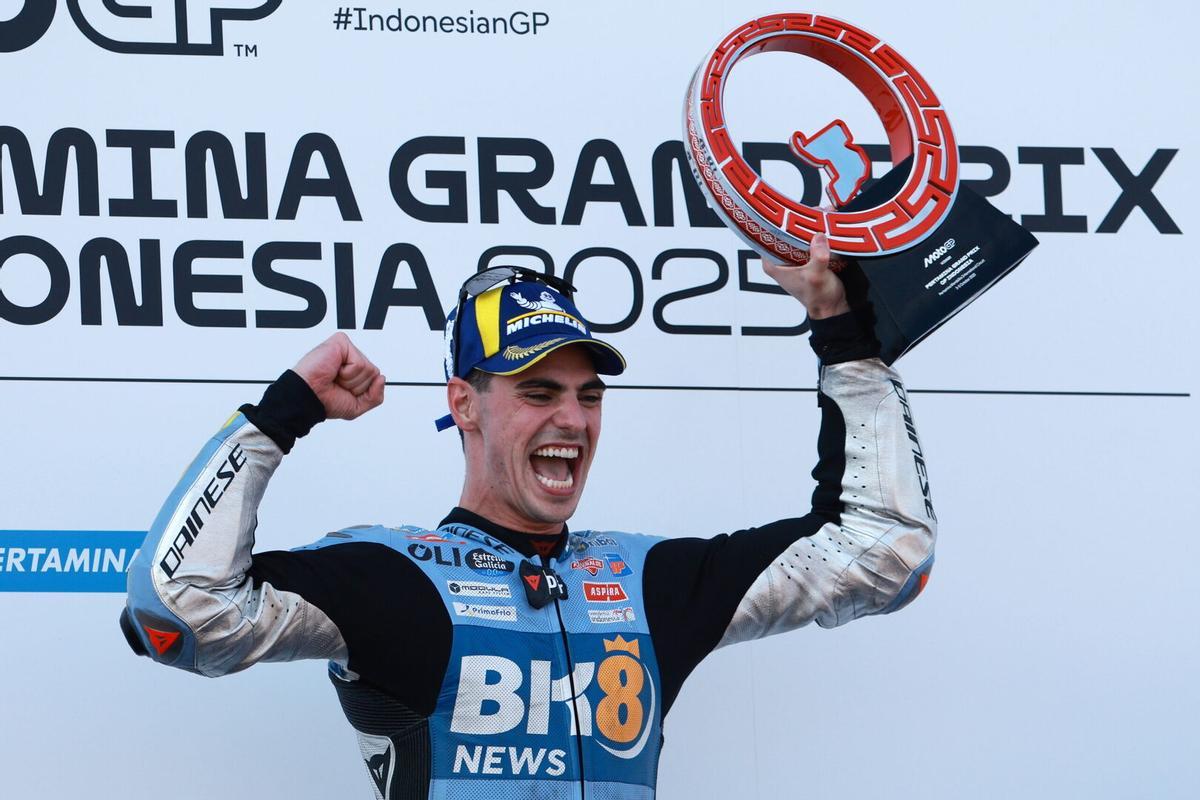 Fermín Aldeguer se doctora ‘cum laude’ en MotoGP