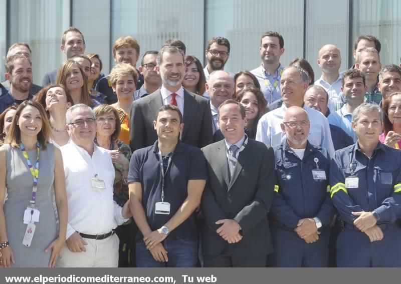 Visita del Rey a BP en Castellón