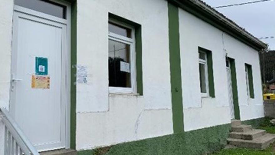 La antigua unitaria de Meirama toma una segunda vida como local social