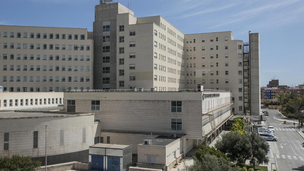Imagen del Hospital General de Alicante.