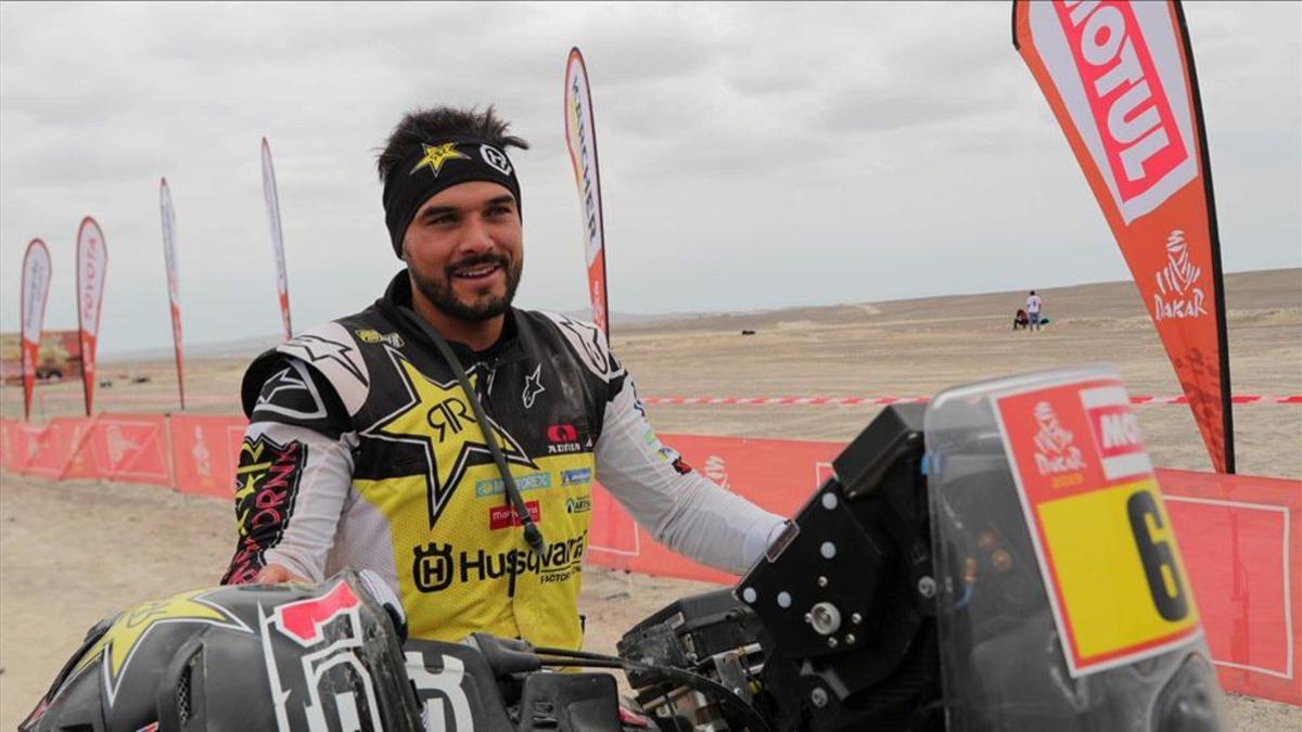 Pablo Quintanilla, a por el triunfo en la última etapa del Dakar