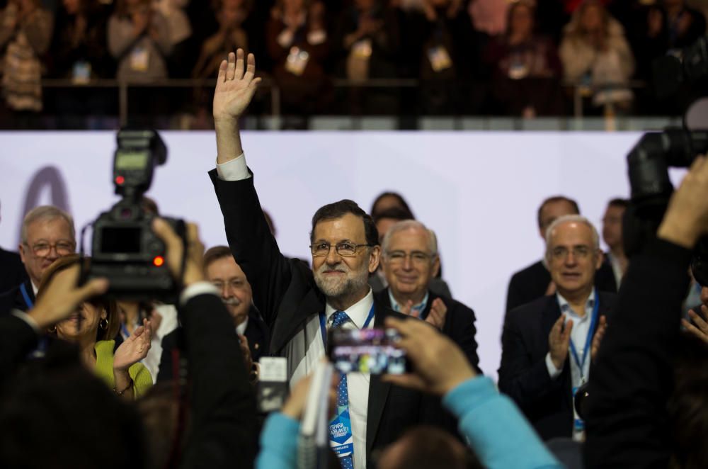 Rajoy clausura el XVIII Congreso Nacional del PP