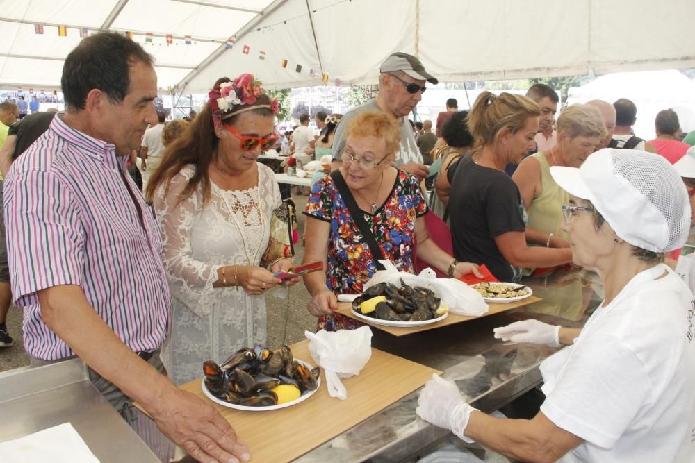 La fiesta gastronómica en honor al producto estrella de Moaña también quiso ser un homenaje a la figura de la mujer