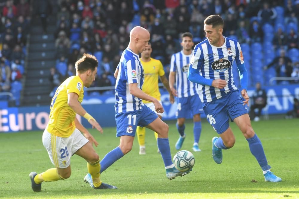 El Dépor le gana 1-0 al Cádiz