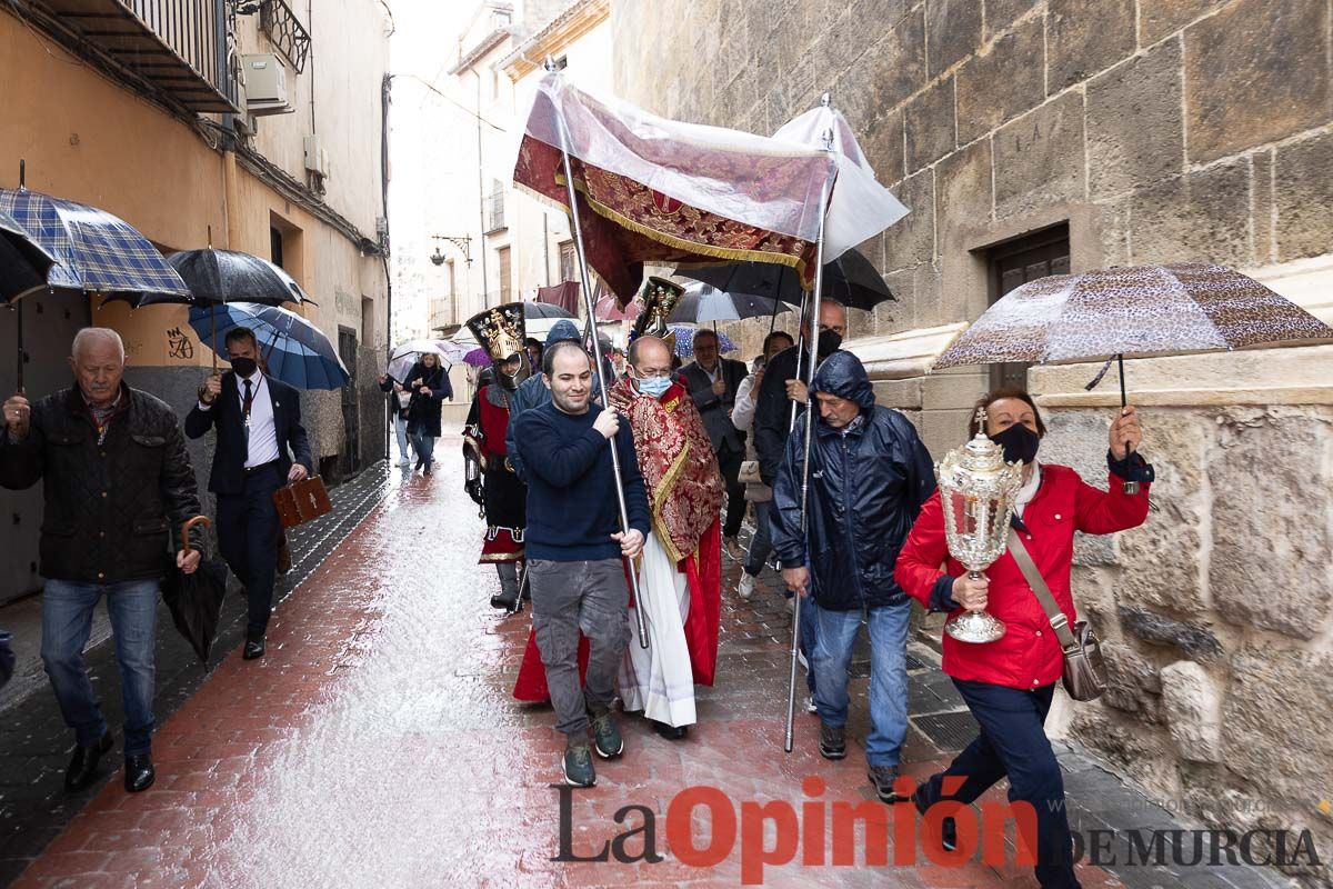 Cruz de impedidos en las Fiestas de Caravaca