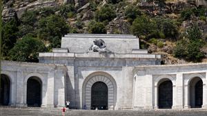 Frontal de la Basílica del Valle de los Caídos.