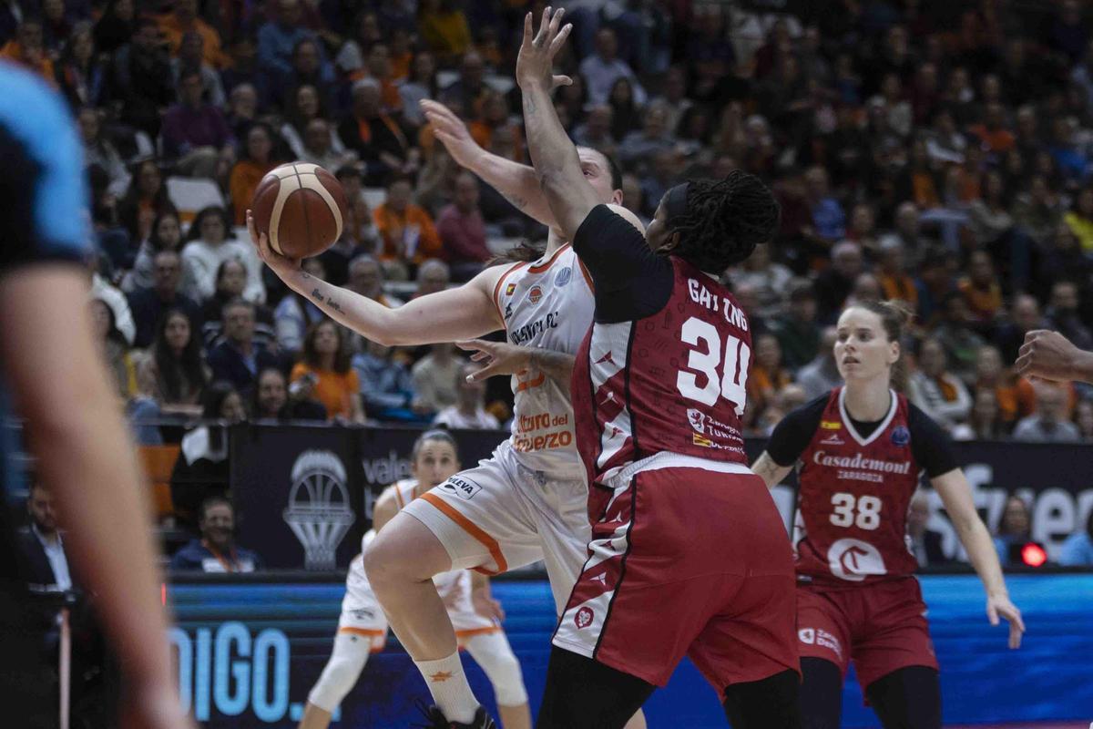 Partido Valencia Basket- Casademont Zaragoza