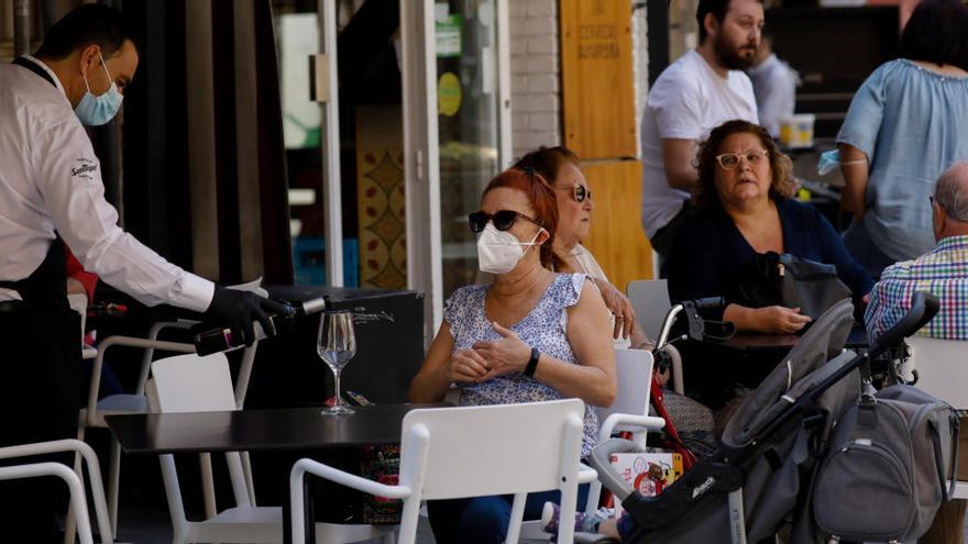 Hostelería y comercio, los sectores más afectados.