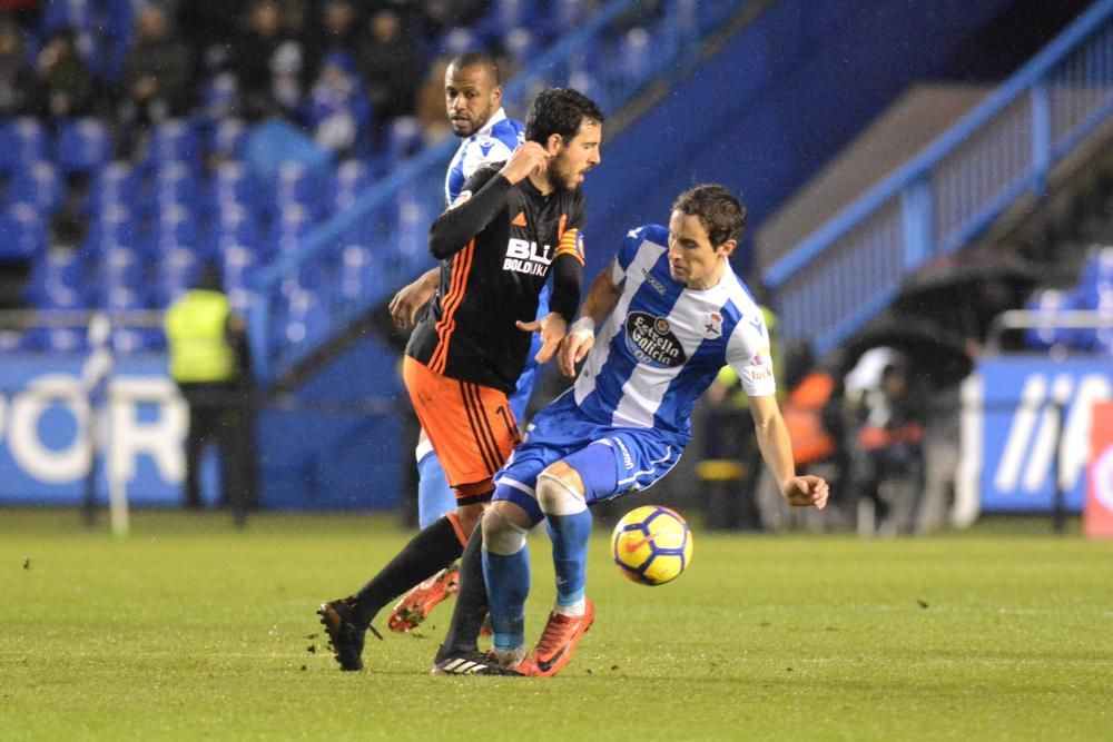 El Dépor cae en Riazor ante el Valencia