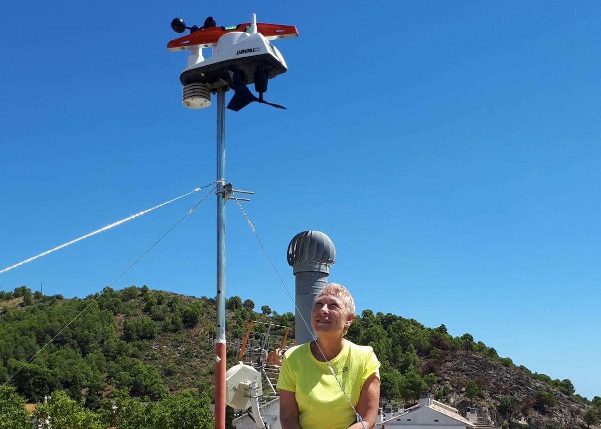 Empar Landete Bermell, aficionada a la meteorología