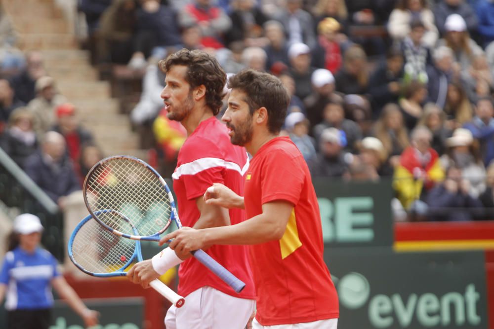 Partido de dobles España-Alemania