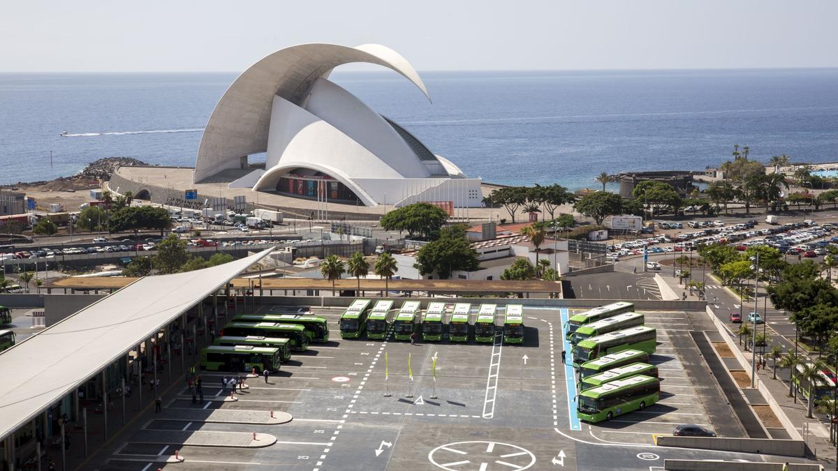 Archivo - Intercambiador de Santa Cruz de Tenerife, Estación de Guaguas