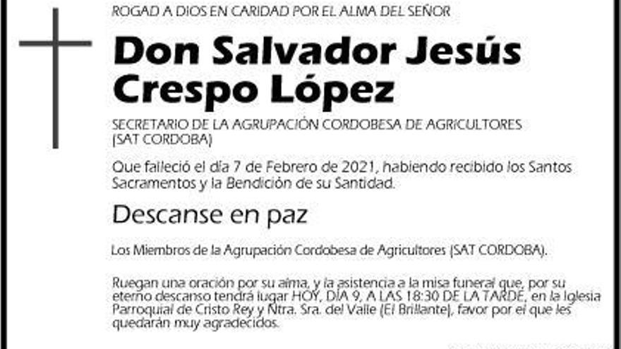 Salvador Jesús Crespo López