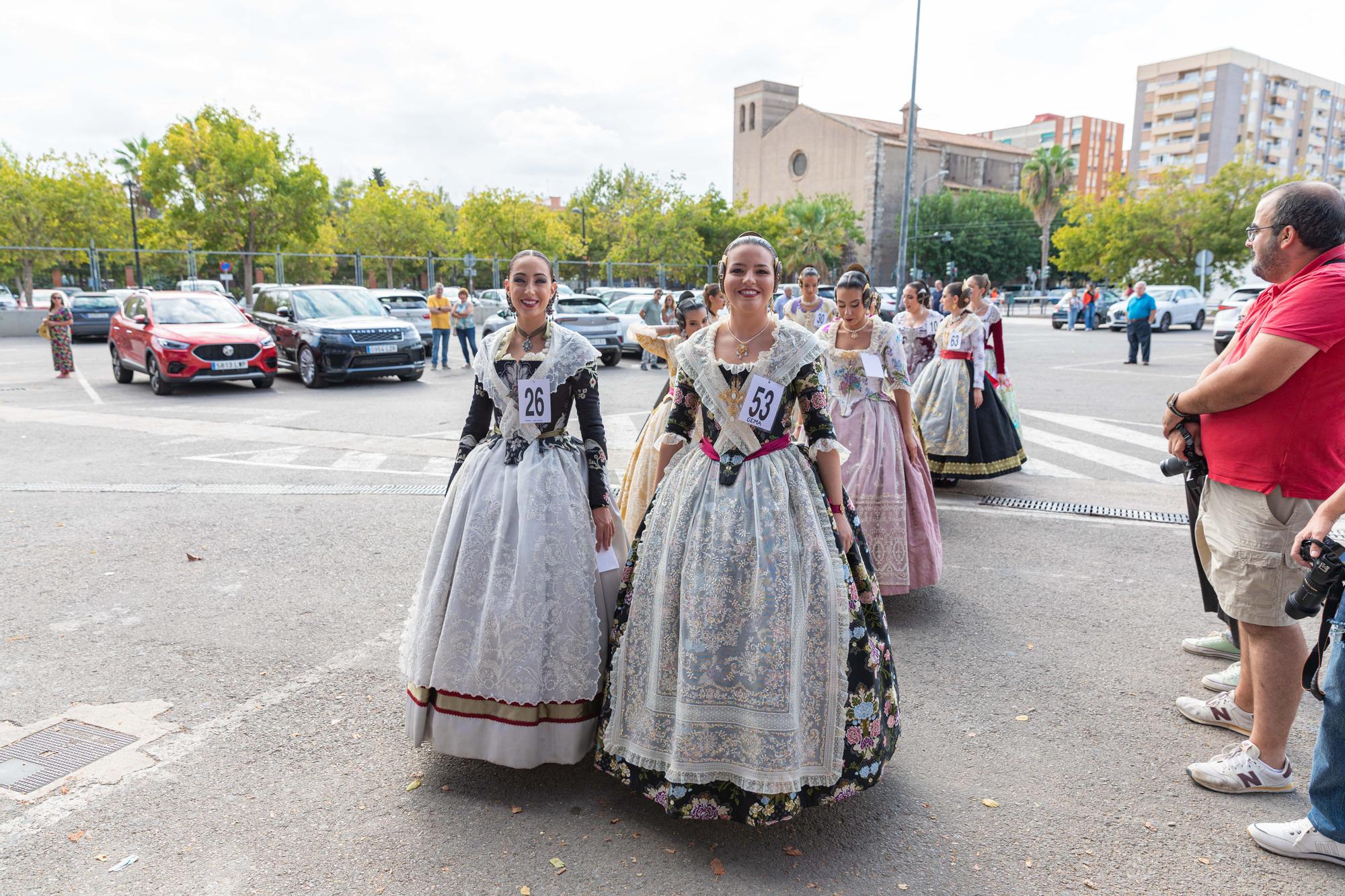 Visita de las candidatas al Ciutat de València