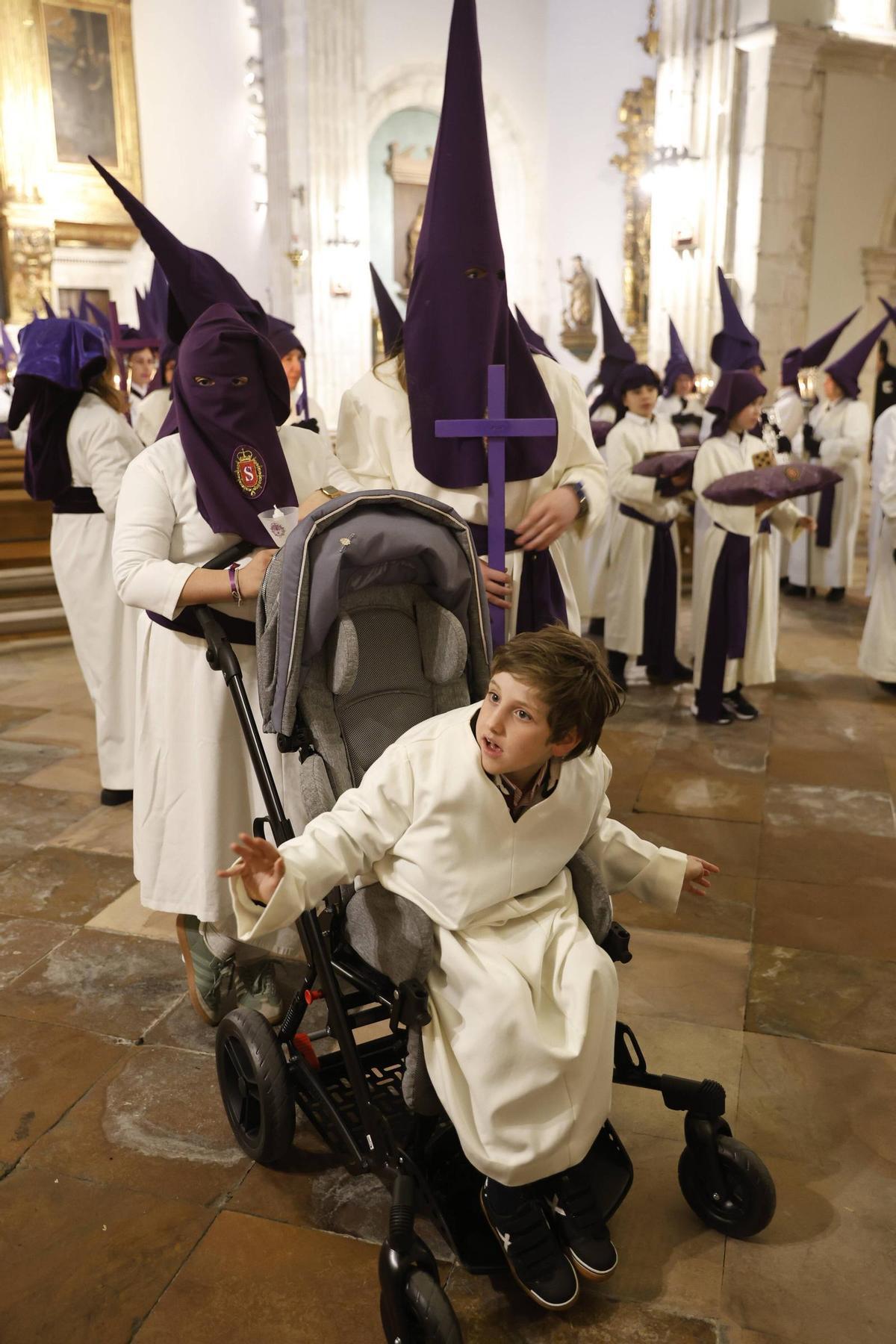 La procesión del Silencio de la Semana Santa Ovetense