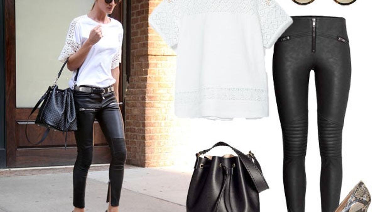 Consigue el look low cost de Rosie Huntington