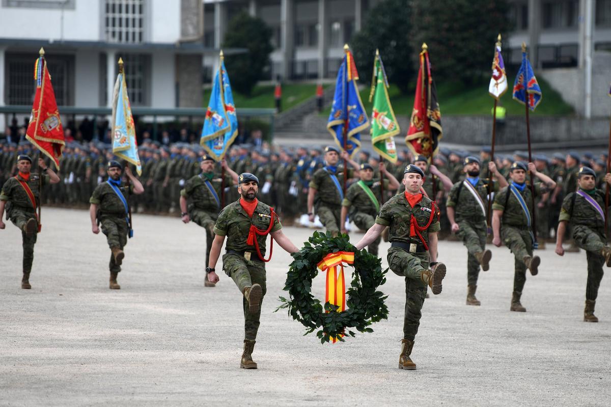 Homenaje a los caídos por España.