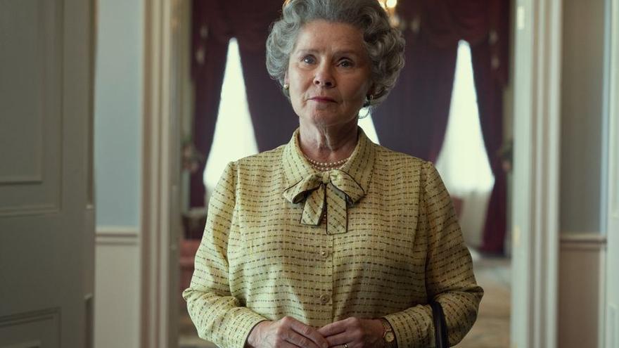 Imelda Stauton en la quinta temporada de la serie &#039;The Crown&#039;.