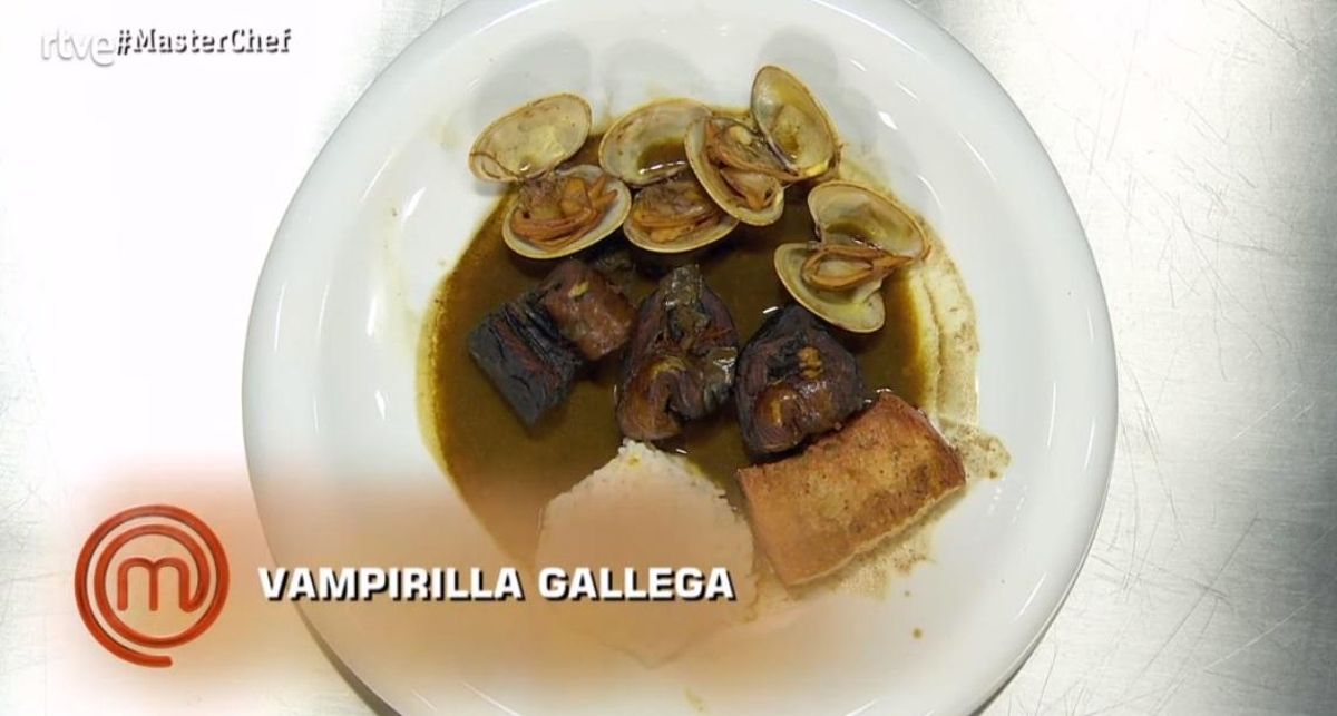 El plato "Vampirilla gallega" que valió la primera expulsión de MasterChef 9.