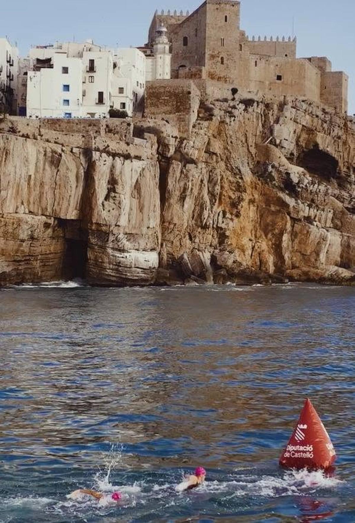 Travesía entre Peñíscola y Benicarló.